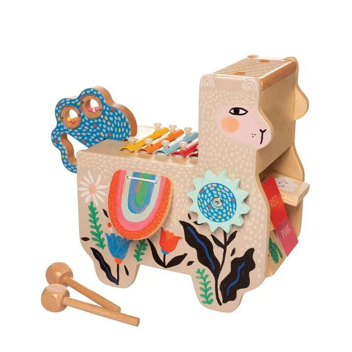 Manhattan Toy - Lili Lama musical en bois-0