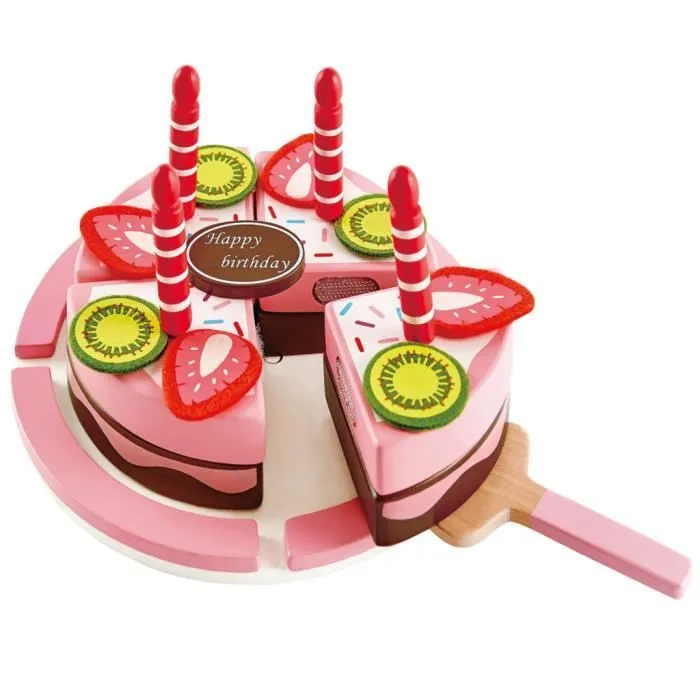 Gâteau d'anniversaire double goût Hape E3140