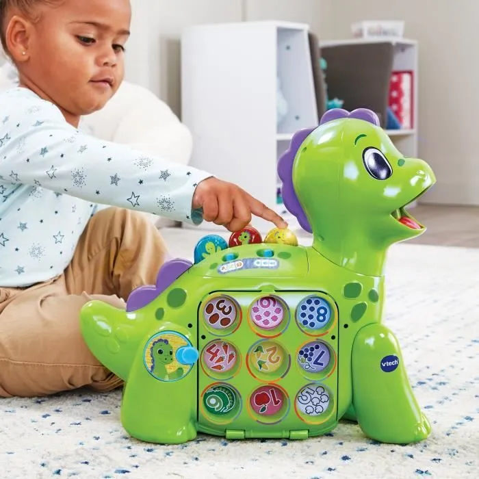 Bebeboutik Jouet educatif VTECH BABY Mon dino apprenti glouton Couleurs chiffres et aliments