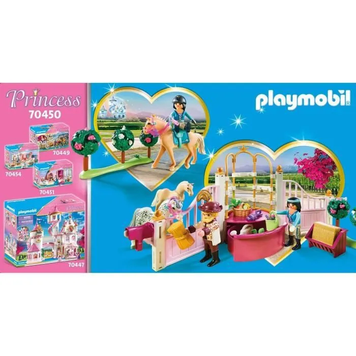 PLAYMOBIL - 70450 - Princesse avec chevaux et instructeur-2