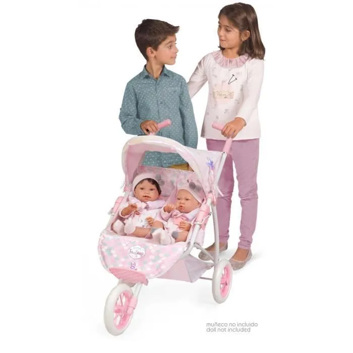 Poussette pour poupée - DECUEVAS TOYS - 90341 - 3 roues - Pliable - Ocean Fantasy-2