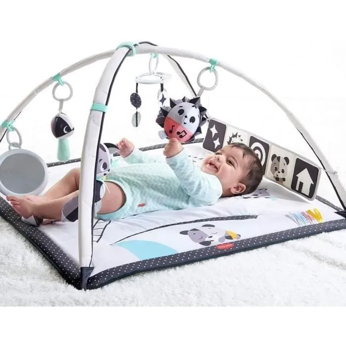 Tiny Love Gymini Tapis d'éveil Bébé Musical, Design, Collection Black & White, Dès la naissance, 0m +, 93 x 85 x 49 cm-4