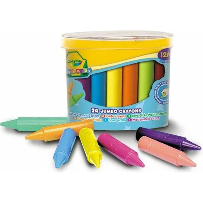 CRAYOLA 24 maxi crayons à la cire-0