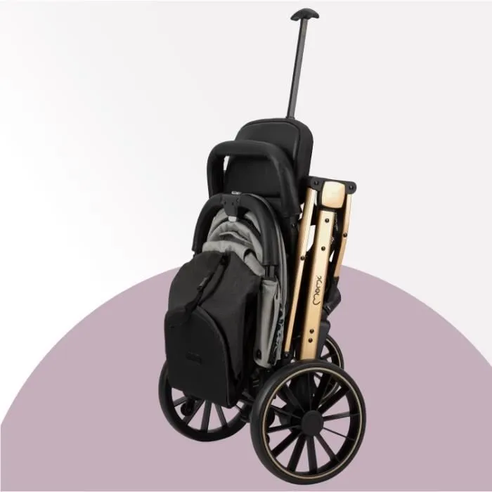 Poussette bébé Citadine Ultra Compacte MOMI Estelle Dakar - De 0 à 36 mois - Jusqu'à 22kg - Gris-3