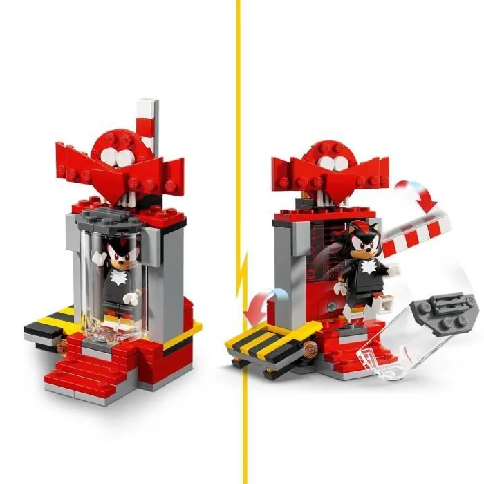 LEGO® 76995 Sonic Le Hedgehog L’Évasion de Shadow, Jouet de Moto, Figurines de Personnages Sonic du Jeu Vidéo-3