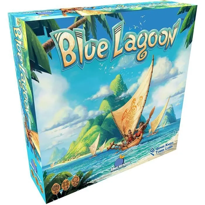 Jeu de plateau - BLUE ORANGE - Blubla01 Blue Lagoon - 8 ans et plus - Mixte - 45 min-0