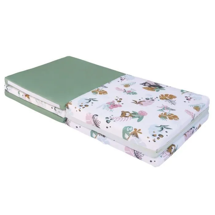 TINEO Maxi Tapis Malin Jungle Buddies 5 en 1 - Evolutif - Déhoussable - 180x200 cm - Nouvelle collection-2