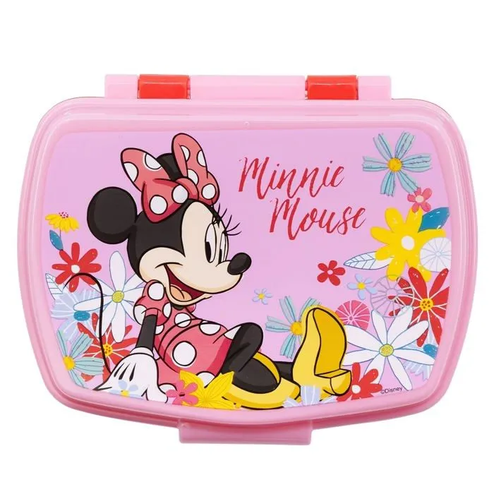 Lunch box - boite a repas Stor - 74474 - BOITE A LUNCH RECTANGULAIRE | MINNIE MOUSE SPRING LOOK-3