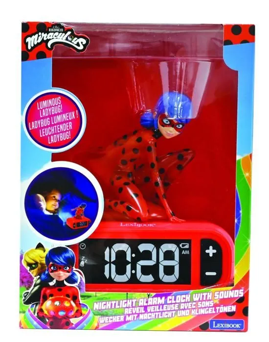 Radio réveil Personnage Lumineux Miraculous-2