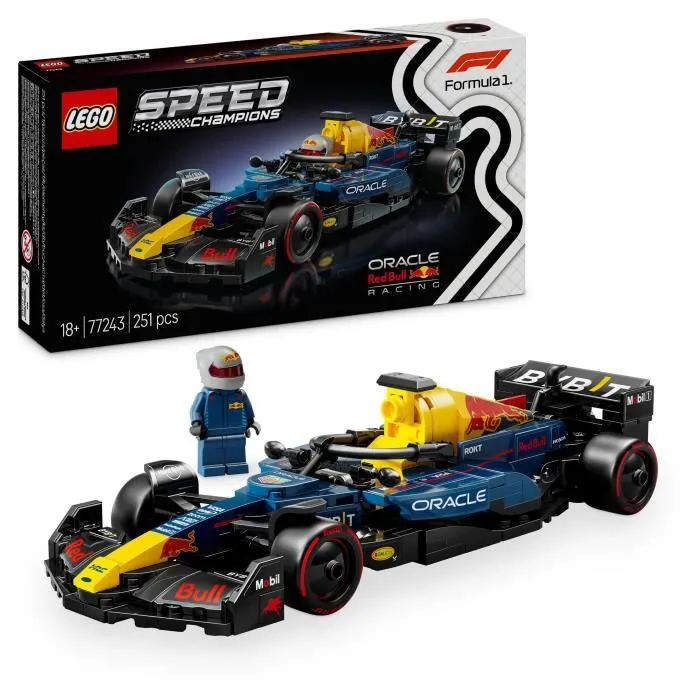 LEGO® Speed Champions 77243 Voiture F1® Oracle Red Bull Racing RB20 - Jeu de construction dès 10 ans-0