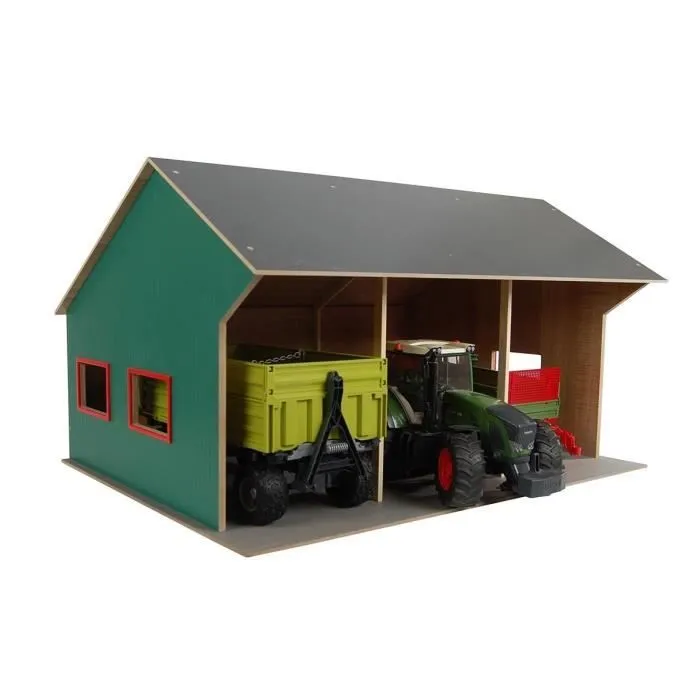 Jeux de construction - Hangar en bois Kidsglobe-0