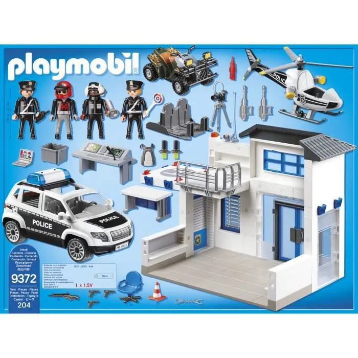 PLAYMOBIL 9372 - City Action - Poste de Police-2
