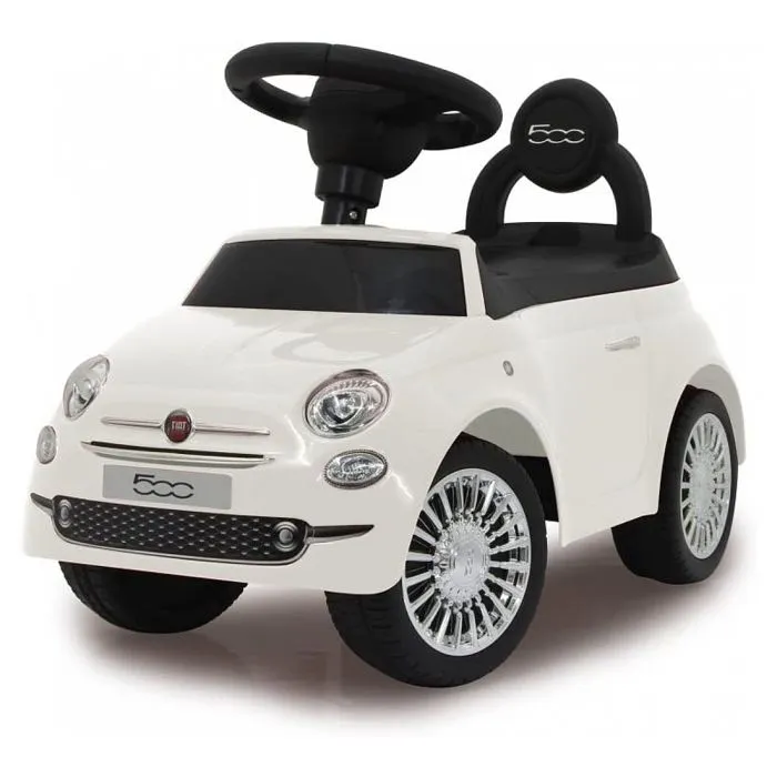 Voiture miniature FIAT - JAMARA - Blanc - Coffre sous le siège - Siège rabattable - Sons divers-2