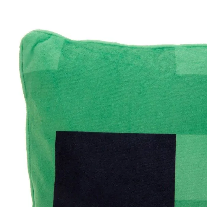 Coussin Décoratif Carré- ROBA - Minecraft – Creeper – Tissu Velouté Ultra Doux – 38x38 cm-3