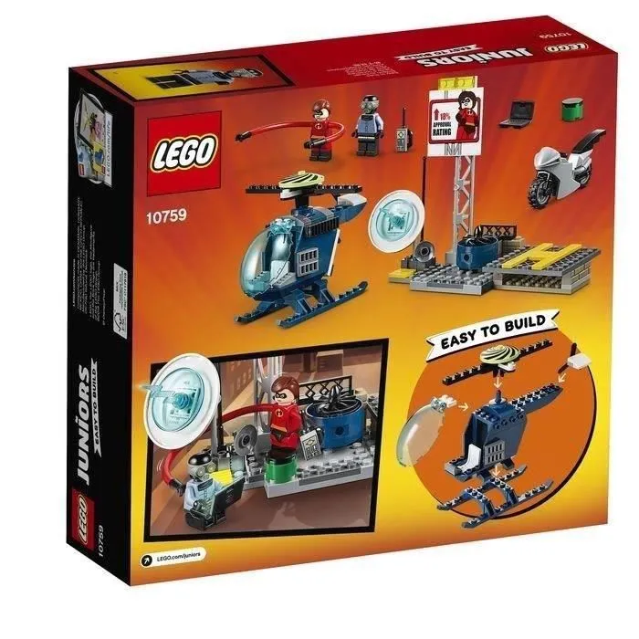 LEGO® Juniors The Incredibles II 10759 La Poursuite Sur Les Toits D'Elastigirl - Jeu de Construction-3