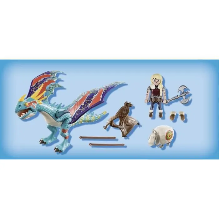 PLAYMOBIL 70728 Dragon Racing: Astrid et Tempête-2