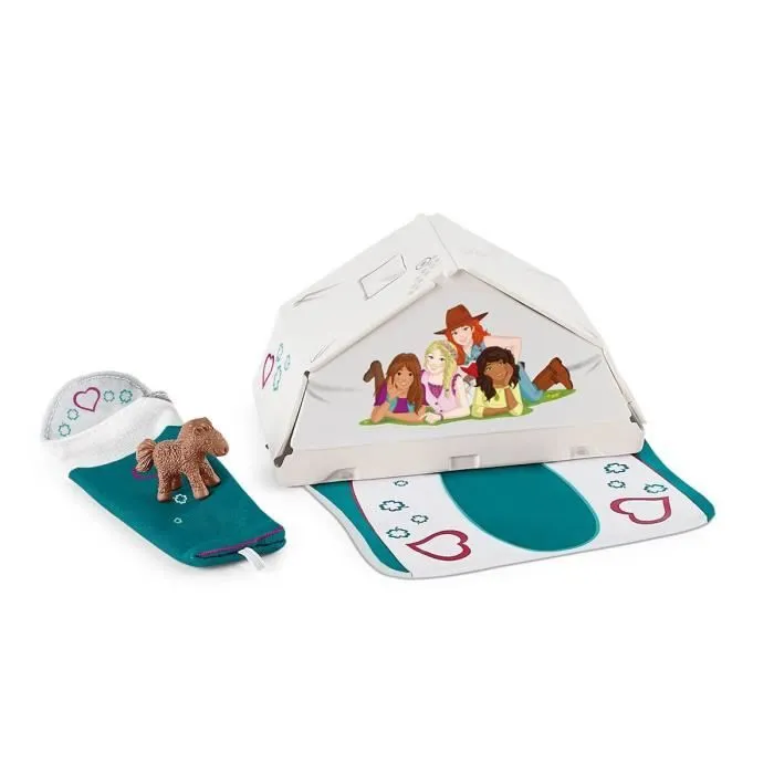 42537 ACCESSOIRES DE CAMPING (HORSE CLUB) SCHLEICH-0