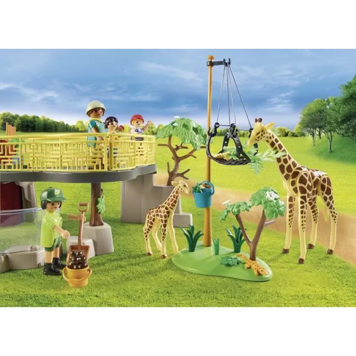 PLAYMOBIL - Le parc animalier - Ménagerie - Animaux sauvages-5