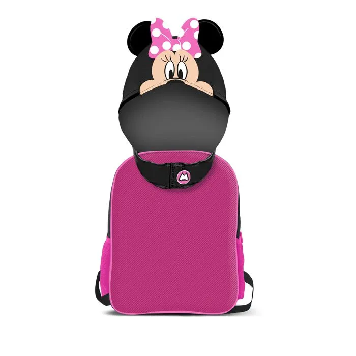 Sac à dos à Capuche Hood - Disney Minnie Mouse Clever - Noir - Taille Unique-2
