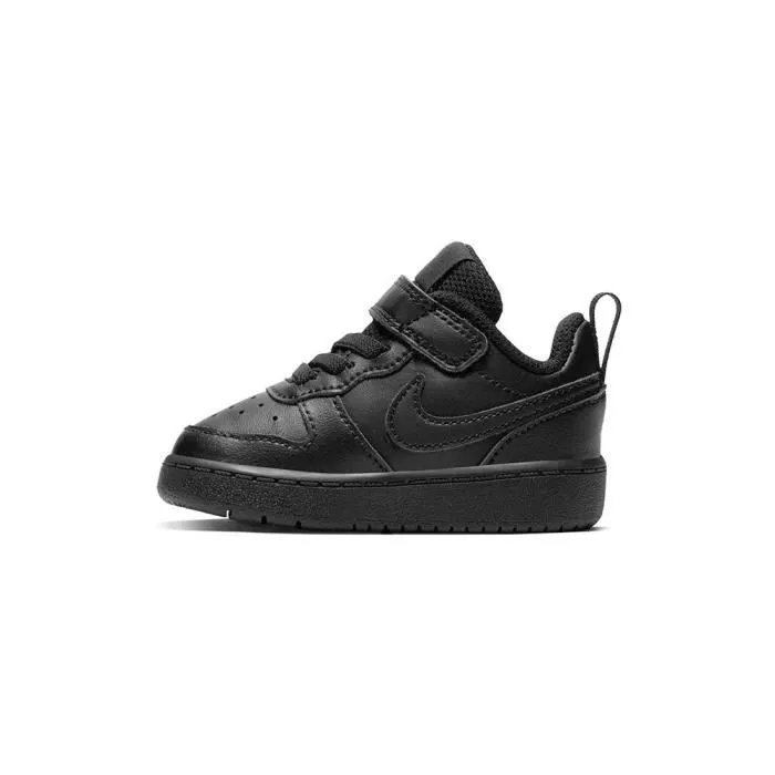 Baskets Nike Court Borough Low 2 - NIKE - Noir - Mixte - Bébé-1