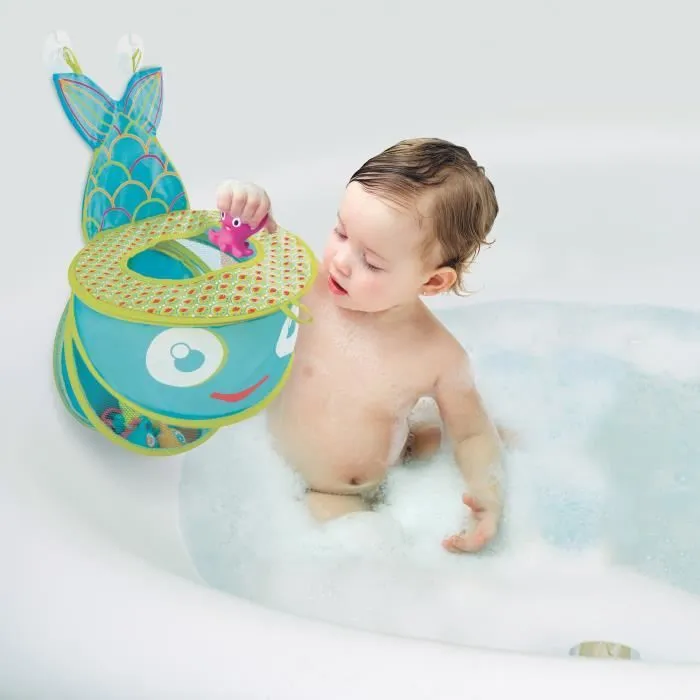 LUDI Grand Filet Bébé de Bain Poisson-2