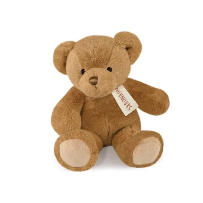 Histoire d'Ours - Nounours noisette 28 cm - DOUDOU ET COMPAGNIE-1