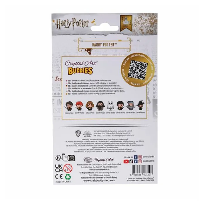 Peinture acrylique - Crystal Art Buddy - Harry Potter - 8x11cm - Pour enfants - Mixte-5