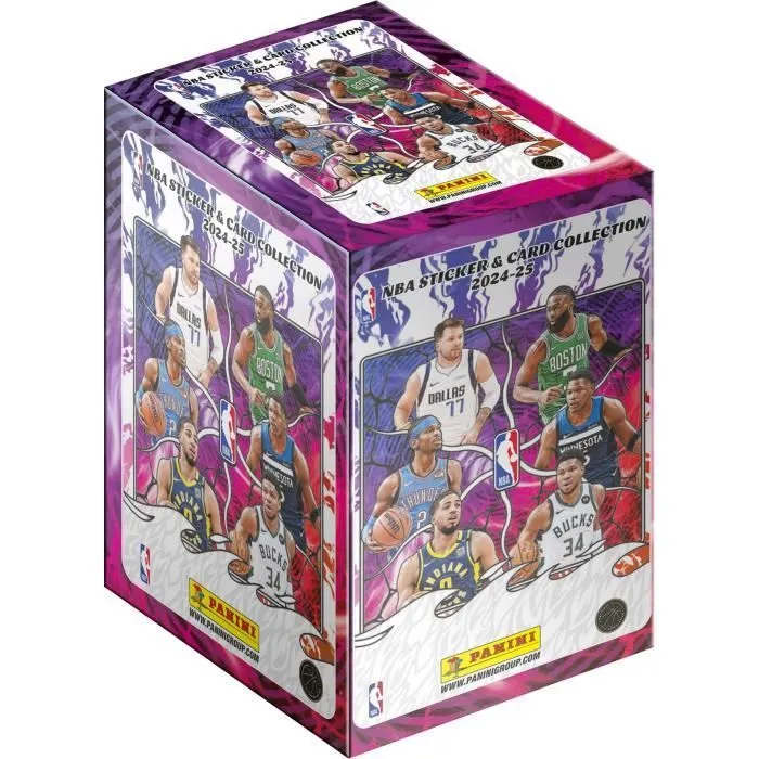 Boîte - PANINI - Basket NBA US 2024/25 - 50 pochettes de 5 stickers-0
