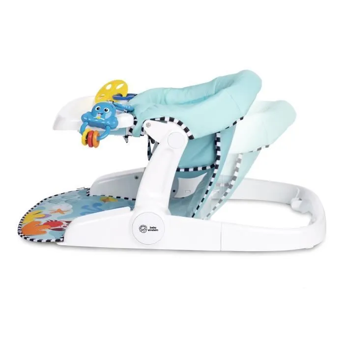 BABY EINSTEIN Siège bébé d'apprentissage -OPUS ET NEPTUNE- apporte support à bébé, 2positions de siège, tablette d'activités-0