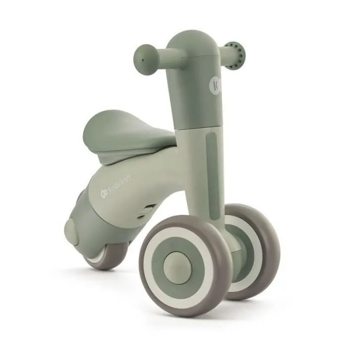 Mini Vélo draisienne - KINDERKRAFT - Minibi Leaf Green - 3 roues - Vert - Mixte-1