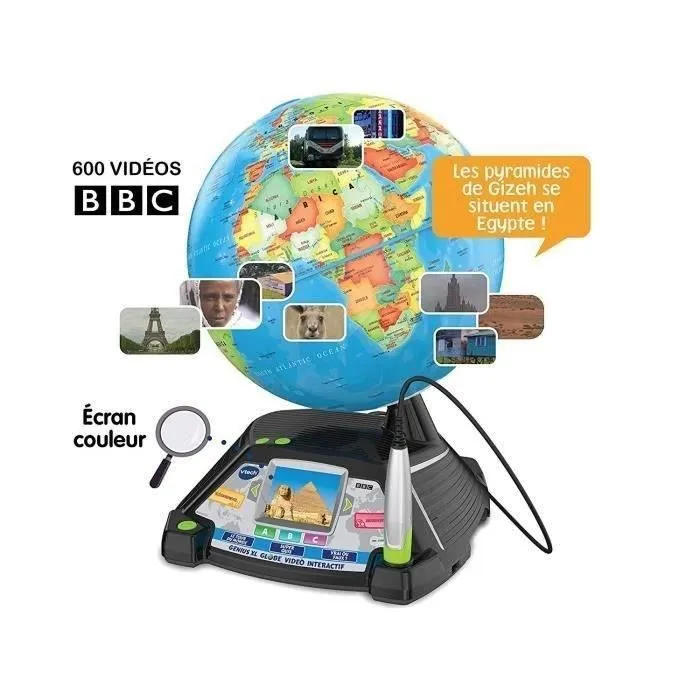 VTECH - GENIUS XL - Globe Vidéo Interactif-1