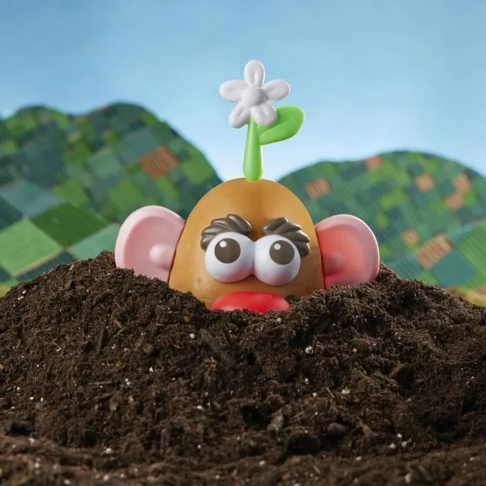 Mr. Patate Green, 15 pièces en matière plastique d'origine végétale, jouet pour enfants, Potato Head Goes Green, Hasbro-0