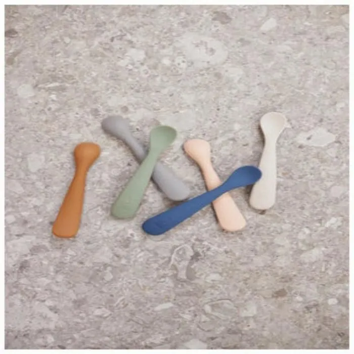 Cuillère bébé souple en silicone - JOLLEIN - Vert - A partir de 6 mois-3