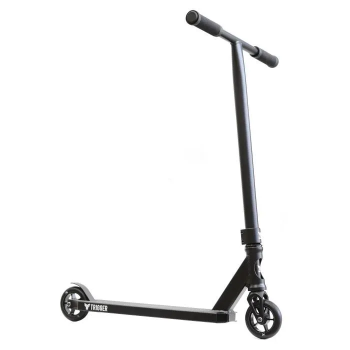 Trottinette freestyle TRICKS 55 - TRIGGER - Noir - Légère et solide-0