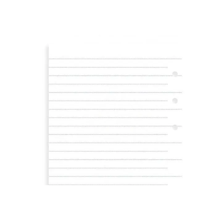 Recharge - FILOFAX - Clipbook - Format Personal - Lignée - Papier recyclé 80%-0