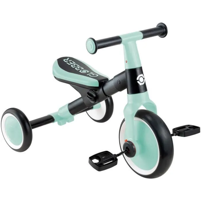 Globber - Tricycle LEARNING 2-en-1 Vert menthe-0