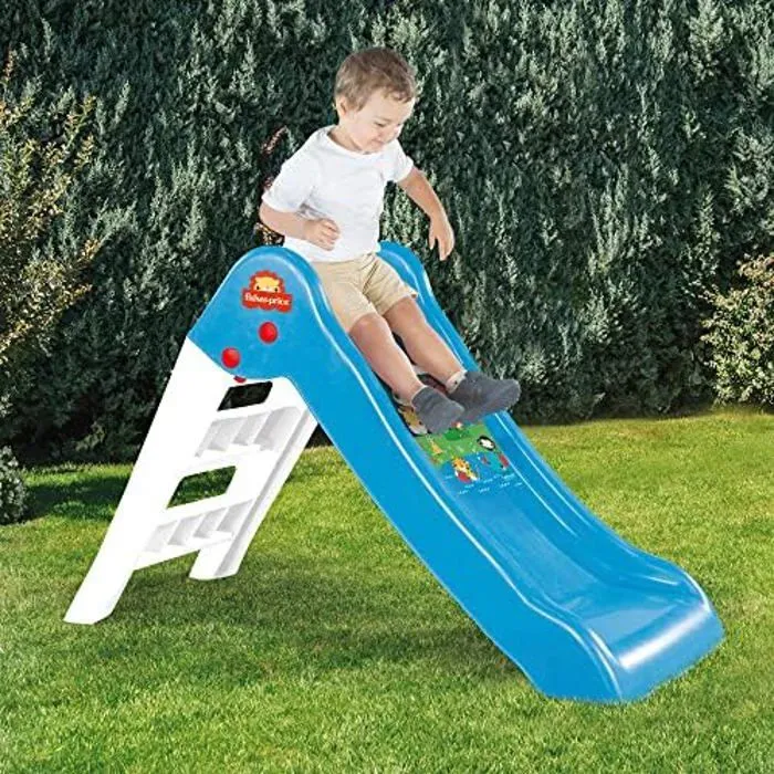Toboggan - COLORBABY - Fisher-Price 77429 - Pliable - Extérieur - 24 mois et plus-1