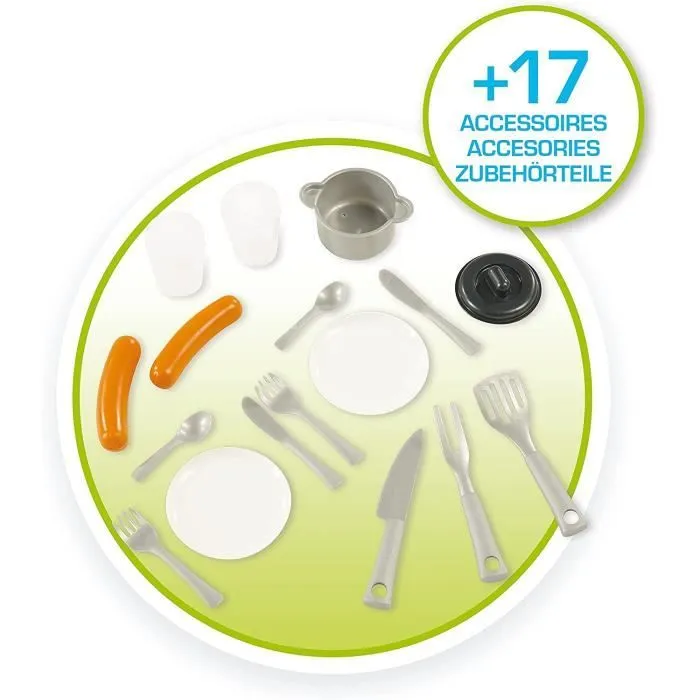 Maison Pretty + Cuisine d'été - Smoby - Anti-UV - 145x110x127 cm - Fabriqué en France-1