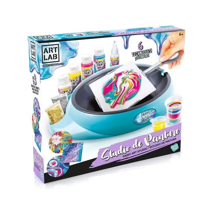 Canal Toys - Art Lab - Studio de Peinture effets pouring dès 6 ans - ART 010-1