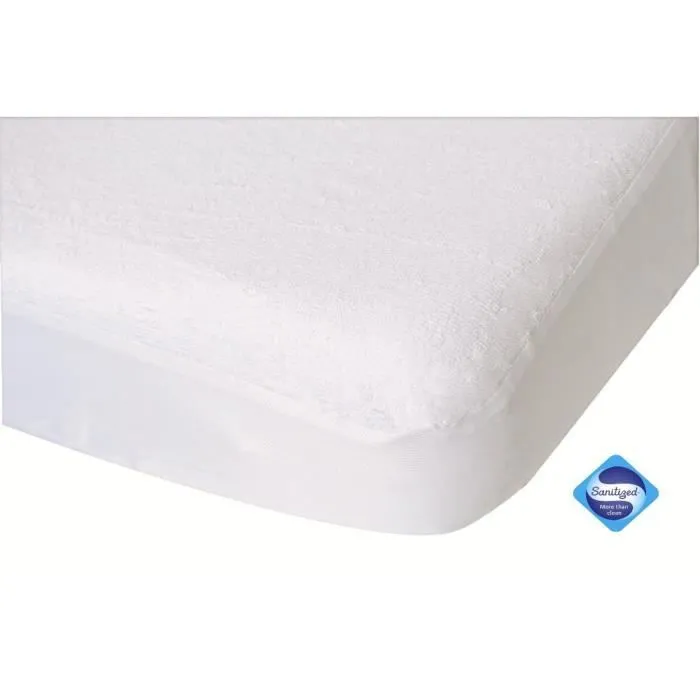 DOMIVA Alèse Toucan - 100% Coton - Traité Sanitized - Blanc - 50 x 100 cm-0