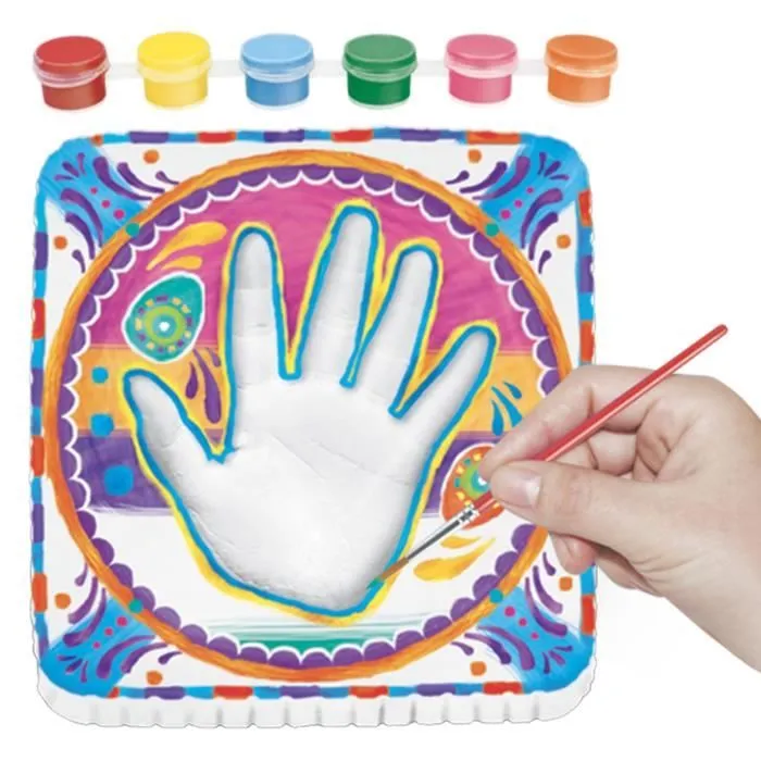 Kit de création empreinte de la main - Loisir Créatif - MAIN D'ARTISTE - Dès 5 ans-2
