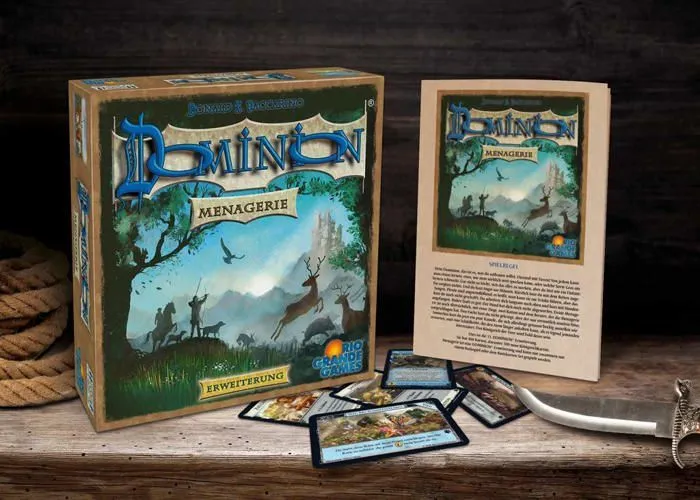 Jeu de societe - jeu de plateau Rio grande games - 22501419 - Dominion Extension - Menagerie, , Multicolore-1