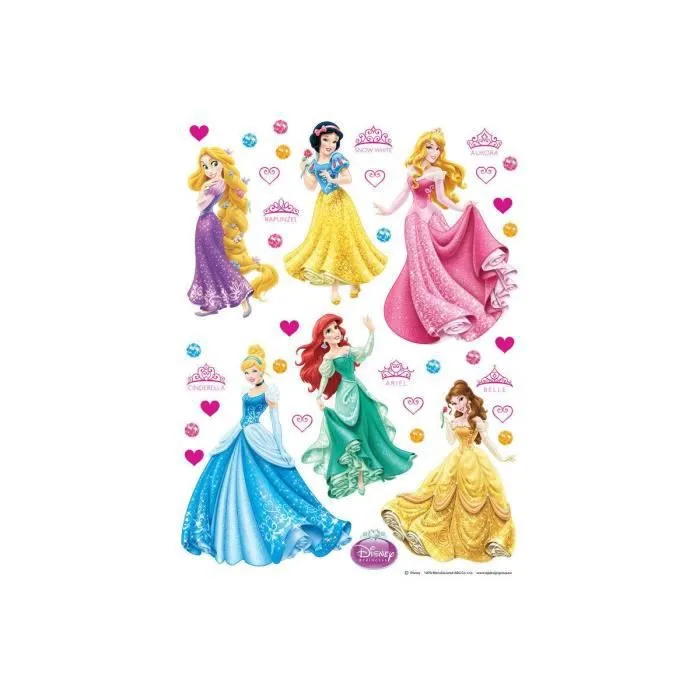 Stickers géant Princesses Disney 42.5 x 65 cm-1