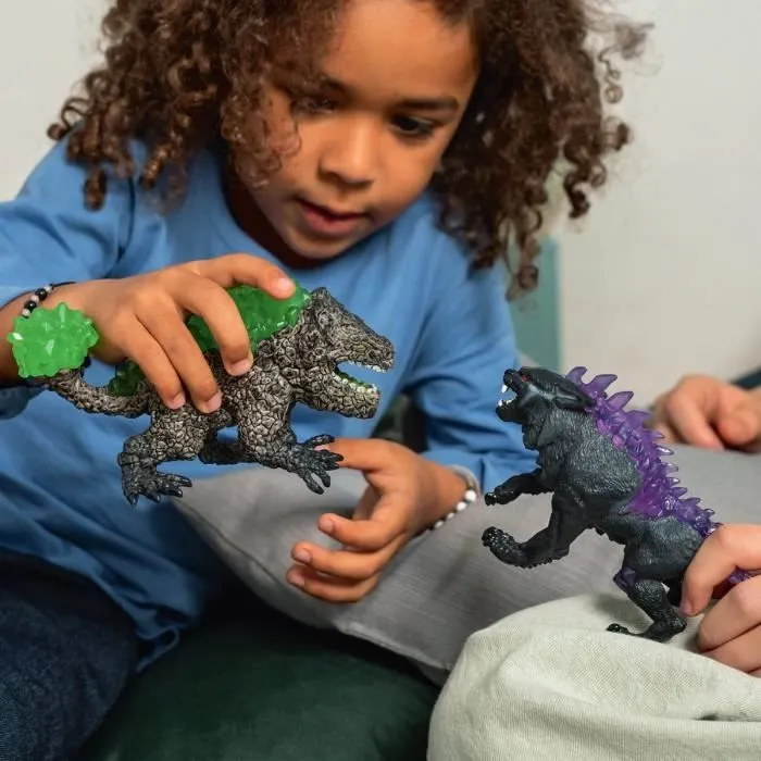Figurines Duo Lynx des Ténèbres vs Broyeur de Pierre, SCHLEICH 70827 Eldrador Creatures, dès 6 ans-3