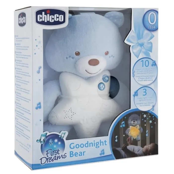 CHICCO Veilleuse Petit Ourson Bleu-1