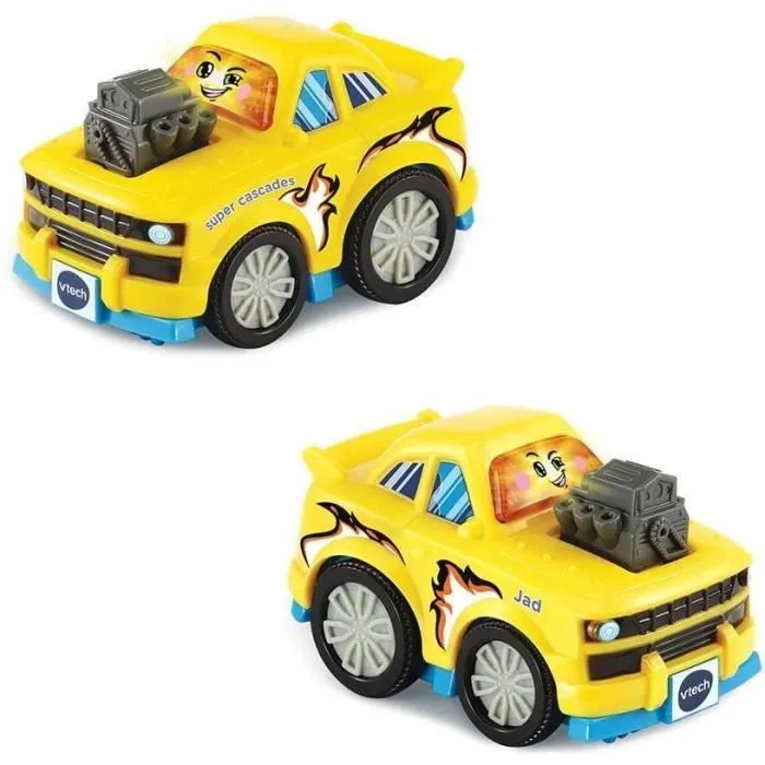 VTECH - Tut Tut Bolides Série Pro - Multi Cascades Jump & Go 4 en 1 (+ Jad, Super Cascades)-4