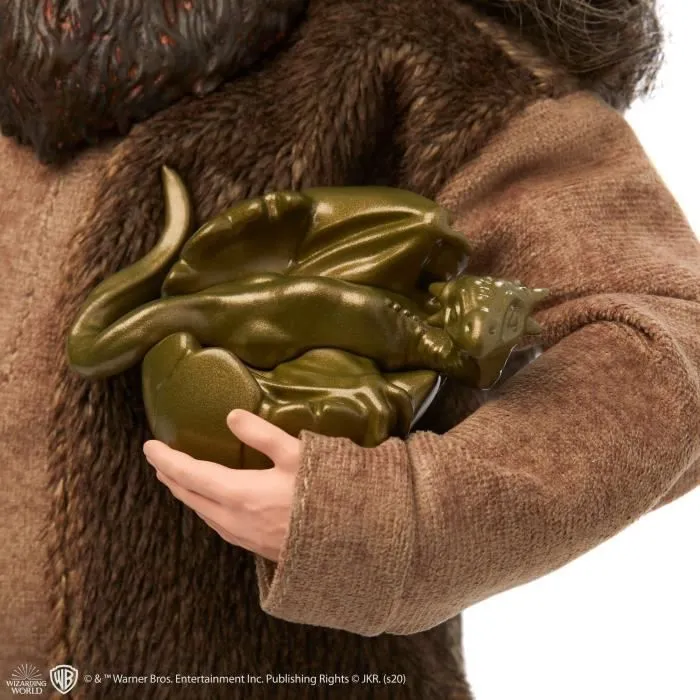 Poupée Rubeus Hagrid 30 cm - Harry Potter - Figurine articulée avec bébé dragon Norbert-2