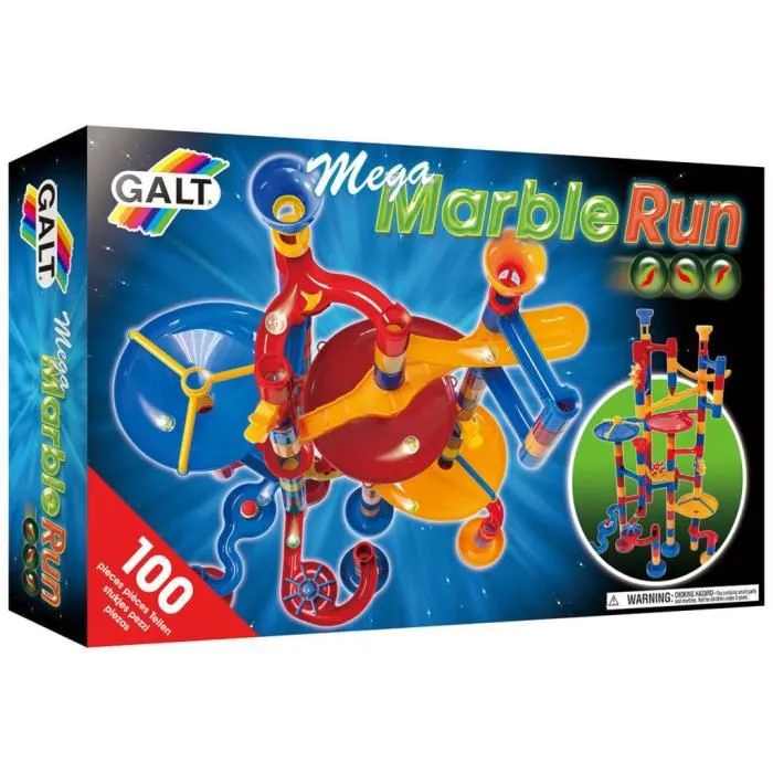 Circuit de billes - Galt Toys - Mega 100 pcs - Rouge, bleu, orange et mixte - Jouet éducatif pour enfants-2
