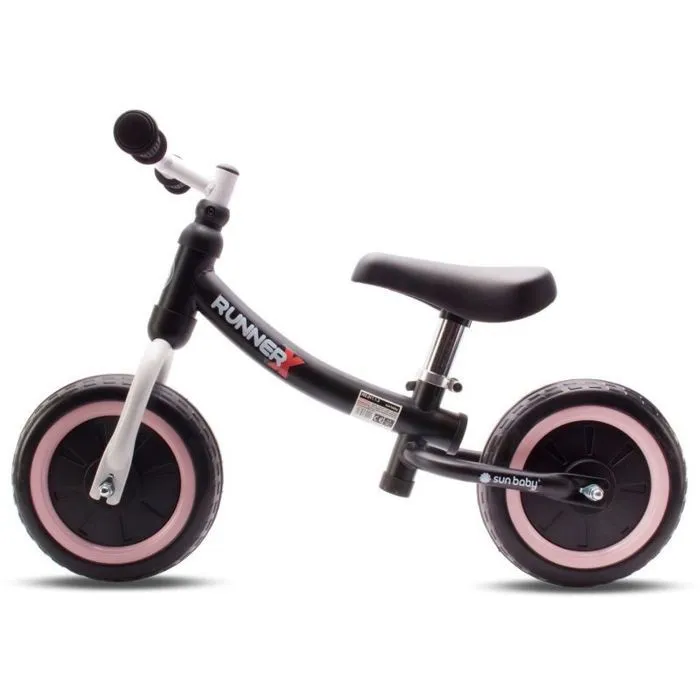 Draisienne Sun baby DRAISIE RUNNER X NOIR ROSE SUCRÃE 5907478642990-2
