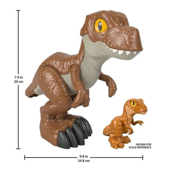 Fisher Price - Imaginext Jurassic World La Colo du Crétacé, Grande Figurine T-Rex - Figurine Dinosaure - Dès 3 ans-3